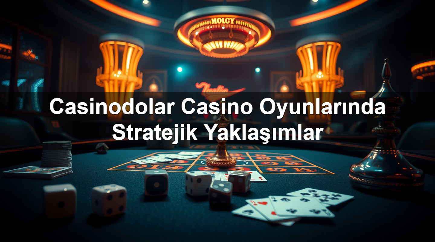 Casinodolar Casino Oyunlarında Stratejik Yaklaşımlar 2 Casinodolar Casino Oyunlarında Stratejik Yaklaşımlar